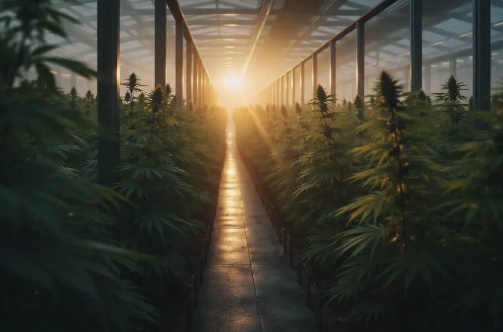 Medical cannabis greenhouse